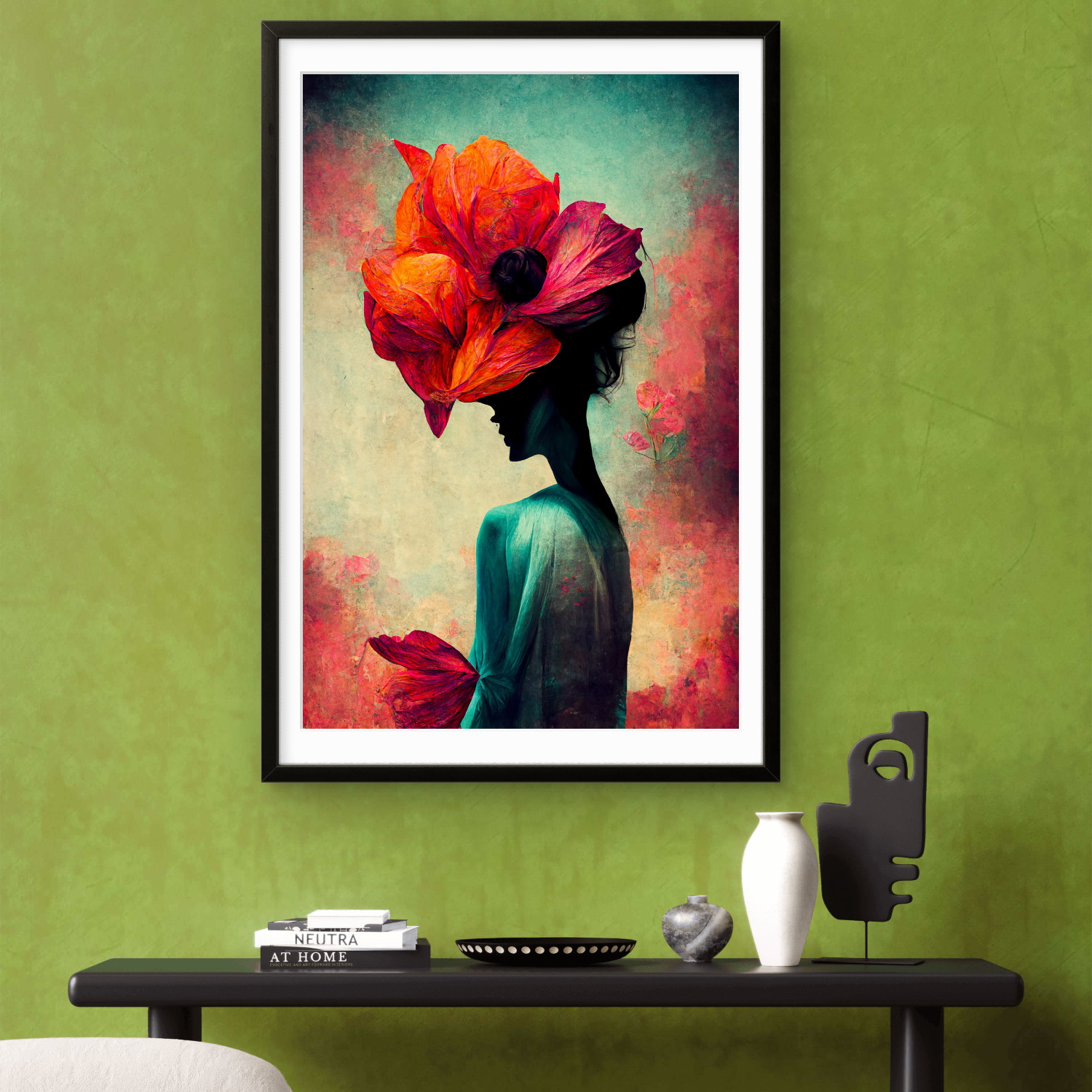 Elite Women Modern Art Luxury Painting on Canvas